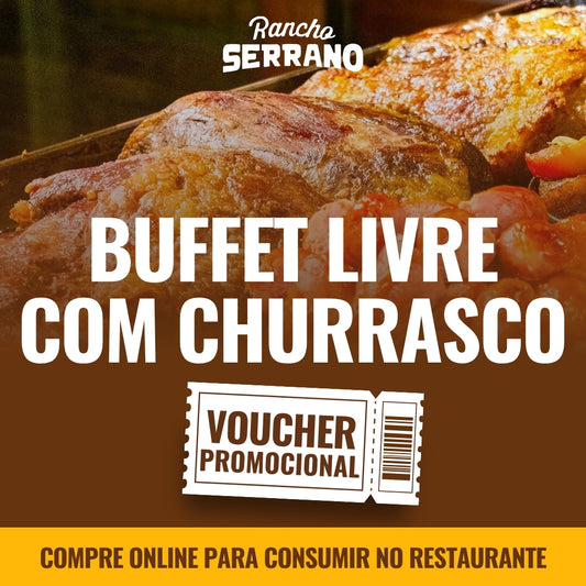 Buffet livre com churrasco